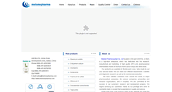 Desktop Screenshot of melonepharma.com